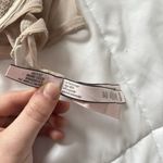 Victoria's Secret  VS Unlined Demi Bra 34B Beige Lace Rose Floral Sexy Photo 7