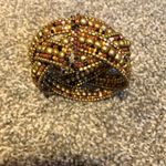 Maurice's Maurice’s Brown & Gold Beaded Bracelet Photo 1