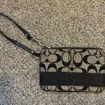Coach  Signature Strip Wristlet Photo 0