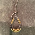 Brighton #404  Gold and Silver Pendant Necklace Photo 6