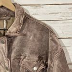Free People Velvet Trucker Jacket - Mauve - XS/S Photo 8