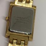 Kenneth Jay Lane Ladies Wristwatch Gold Tone 22mm case , bracelet 7.5” running Photo 6