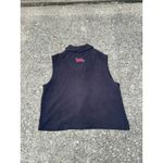 Béchamel Petites Black Fleece Santa Snowflake Vest Women PL Christmas Holiday Black Size undefined Photo 2