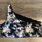 PINK - Victoria's Secret Pink Sport Victoria Secret One-Shoulder Tie-Dye Padded Athletic Sports Bra Photo 1