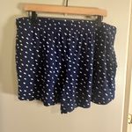 Soma  Intimates Navy White Dot Lounge Sleep Shorts Size Large Photo 1