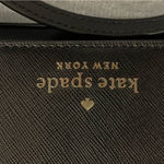 Kate Spade New York NWOT Staci Black Flap Crossbody Clutch Saffiano Leather Photo 10