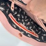 Ted Baker London Women's Patent Leather Quilted Tote Handbag Pink Size Large Photo 10