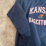 Hanes Kansas Jayhawks vintage oversized crewneck size XL basketball retro university Photo 6