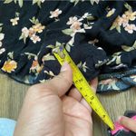 American Eagle  Outfitters Black Floral High Waist Shorts Photo 6