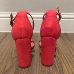 Dream Paris Pink Block High Heels Photo 3