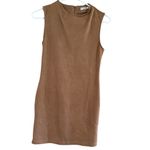 Chloe K  Brown Sleeveless Mini Dress Photo 1