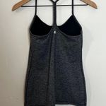 Lululemon - Power Pose Tank Heathered Black Athletic Workout Gyn Yoga Running Top Photo 4