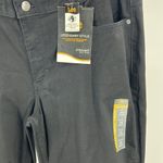 Lee  straight mid rise black denim jeans 18 short plus size casual new Photo 4