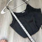 Free People  Cami blouson brami tank top Black womens (small) lace party summer Photo 7