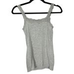 Abercrombie & Fitch Vintage Grey Lace Henley Tank Top Small ASO Elena Gilbert Photo 4