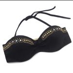 New. Black and Gold swimsuit sexy push Photo 4