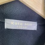 Kate Hill Black Mock Neck Fleece Long Sleeve Pullover Women's Size X-Large XL Photo 3