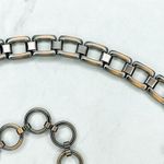 Womens Bronze Square Chain Link Belt ✨ S/M Gold Photo 10