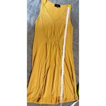 NWOT Coa Small Mustard Yellow Mini Dress Sleeveless Modal Blend Lightweight Photo 1