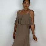 Show Me Your Mumu  tan brown maxi dress size M New Photo 8