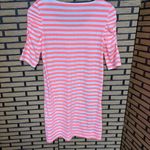 Lilly Pulitzer Lilly, Pulitzer Coral And White Stripe Dress Size Medium Photo 1