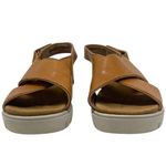 Clarks Unstructured “Un Karely Sun” Brown Leather Sandals Women’s 7M Photo 1
