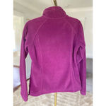Columbia  Fleece Full Zip Jacket L Eggplant Purple Outdoor Granola Hiking Camping Photo 2