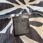 H&M Women's White & Black Floral Ruffle-Trimmed Off The Shoulder Blouse Size M Photo 5