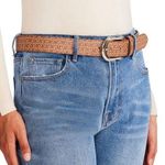 Steve Madden NWT  Fish-Eye-Logo Belt, Size XL New w/Tag Photo 0