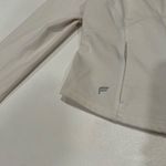 Fabletics  White Long Sleeve Crop Top Women’s XL High Neck Activewear Photo 4