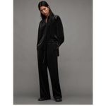 ALLSAINTS NWT All Saints Tyler Velvet  Wide Leg Trouser Pants Photo 1