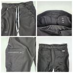 FIGS  Womens Zamora Jogger Scrub Pants Size S Black W18SW2005P Photo 4