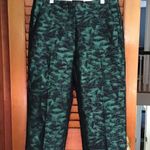 J.Crew NWT METALLIC FLAT FRONT CROP PANTS. 2 Photo 1