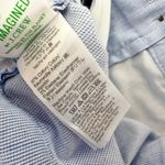 J.Crew Striped High Rise Wide Leg Cropped Pant Blue White Retro Preppy US 34 NWT Photo 9