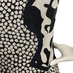 Diane Von Furstenberg DVF  3/4 Sleeve Keyhole Silk Dress Sz 8 Geo Graphic Casual Photo 9
