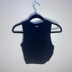 Maniere De Voir NWT  Knitted Contour Top Black Size Large Photo 7