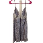 Victoria's Secret  Lavender Animal Print Lace Chemise Size M/L Photo 8