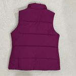 Merona Reversible Purple Fuchsia Puffer Vest Size Small Photo 6