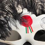 Maschera Del Galeone Hand‎ Painted Masquerade Venetian Mask Mardi Gras Pier 1 White Photo 4