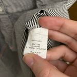 J.Crew Placed Stripe Boyfriend Popover Photo 4