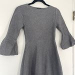 Karen Millen Compact Wool Look Double Faced Skater Dress With Full Sleeve Small Photo 3