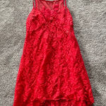 Cinema Etoile Red Lace Chemise SIZE M Size M Photo 0