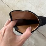Qupid Black Bootie Heels with Acrylic Block Heel Sz 7 Photo 3