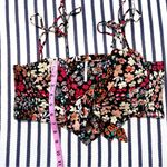 Free People NWOT Ava Floral Reversible Micro Top Large Photo 5