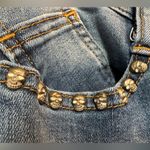 Rock & Republic Women’s jeans - straight leg - skull details - blue - size 12 Photo 2