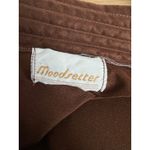Vintage Moodsetter Satin Robe Chocolate Brown Boudoir Lounge Long Robe Size M Photo 3