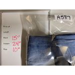 LuLaRoe  Jeans Womens 28 Blue Magic Waist Denim Stretch Mid Rise Distressed‎ Photo 4