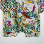 Anthropologie NWT  Maeve Classic Surf Shirt Linen Blend Lemons Size Small S NEW Photo 5