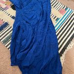 CUSHNIE for target blue animal print mini dress Size 4 Photo 5