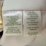 Lilly‎ Pulitzer Luxletic Lindsay Sports Bra UPF 50+ Size Medium Workout Metallic White Photo 9